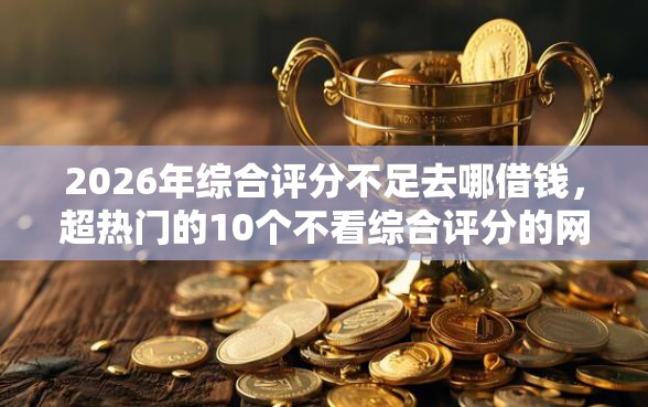 2026年综合评分不足去哪借钱，超热门的10个不看综合评分的网贷百分百下款口子推荐