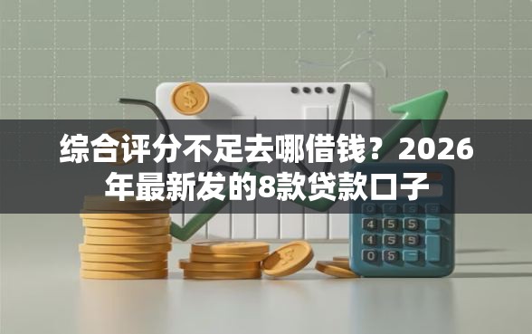 综合评分不足去哪借钱？2026年最新发的8款贷款口子
