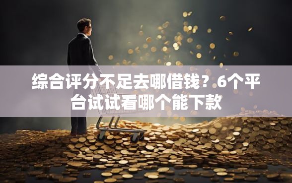 综合评分不足去哪借钱？6个平台试试看哪个能下款