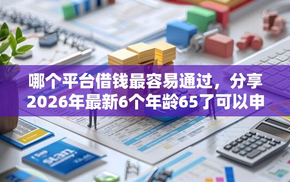 哪个平台借钱最容易通过，分享2026年最新6个年龄65了可以申请的网贷平台