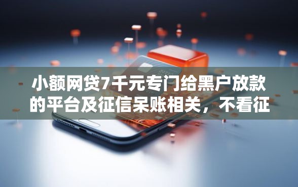 小额网贷7千元专门给黑户放款的平台及征信呆账相关，不看征信的贷款平台的6个平台介绍