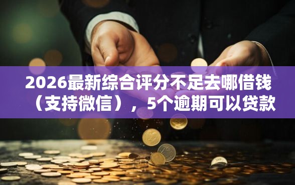 2026最新综合评分不足去哪借钱（支持微信），5个逾期可以贷款的平台无私分享
