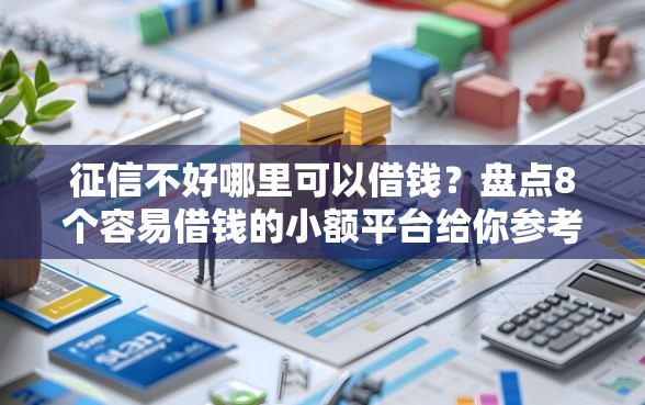 征信不好哪里可以借钱？盘点8个容易借钱的小额平台给你参考