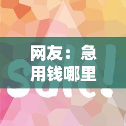 网友：急用钱哪里可以快速借到？求介绍几款2020年12月容易下款的口子
