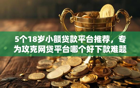 5个18岁小额贷款平台推荐，专为攻克网贷平台哪个好下款难题