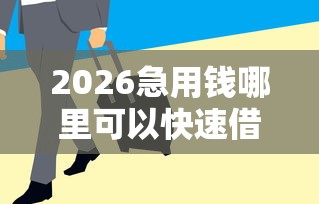 2026急用钱哪里可以快速借到，差20000元就选这6个平台