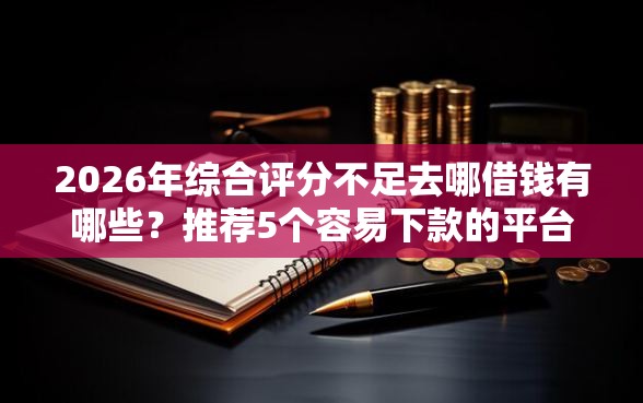2026年综合评分不足去哪借钱有哪些？推荐5个容易下款的平台
