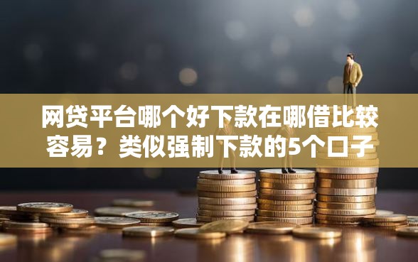 网贷平台哪个好下款在哪借比较容易？类似强制下款的5个口子参考