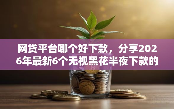 网贷平台哪个好下款，分享2026年最新6个无视黑花半夜下款的网贷平台