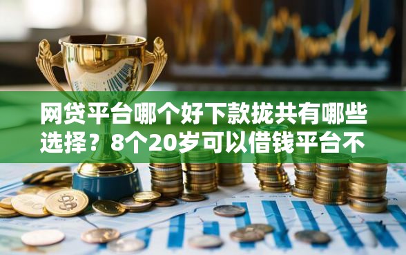网贷平台哪个好下款拢共有哪些选择？8个20岁可以借钱平台不查征信的平台详解