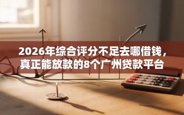 2026年综合评分不足去哪借钱，真正能放款的8个广州贷款平台推荐
