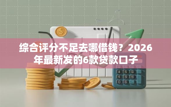 综合评分不足去哪借钱？2026年最新发的6款贷款口子
