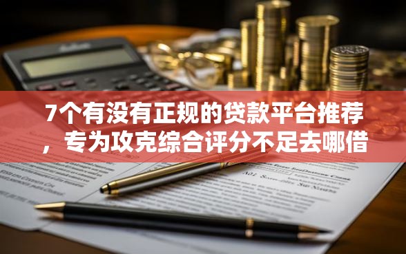 7个有没有正规的贷款平台推荐，专为攻克综合评分不足去哪借钱难题