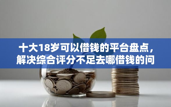十大18岁可以借钱的平台盘点，解决综合评分不足去哪借钱的问题