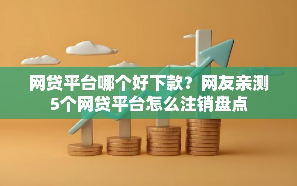 网贷平台哪个好下款？网友亲测5个网贷平台怎么注销盘点