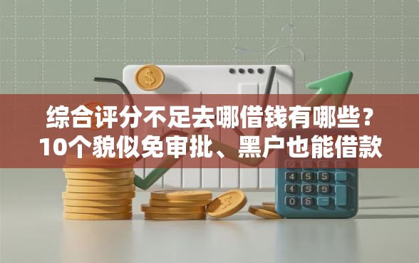 综合评分不足去哪借钱有哪些？10个貌似免审批、黑户也能借款的平台合集