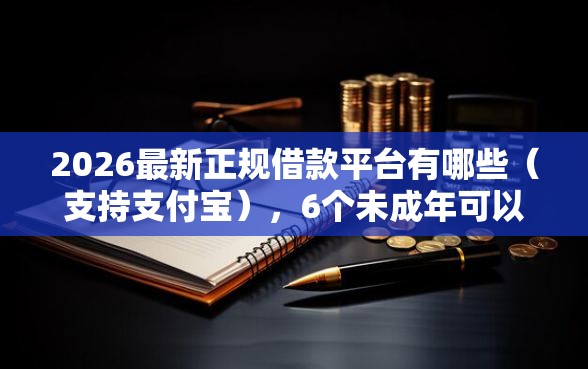 2026最新正规借款平台有哪些（支持支付宝），6个未成年可以贷款的平台无私分享