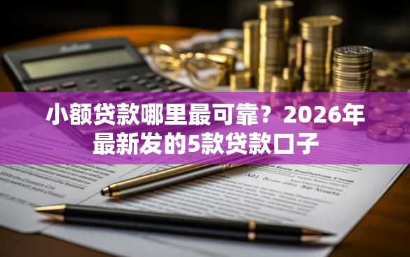 小额贷款哪里最可靠？2026年最新发的5款贷款口子