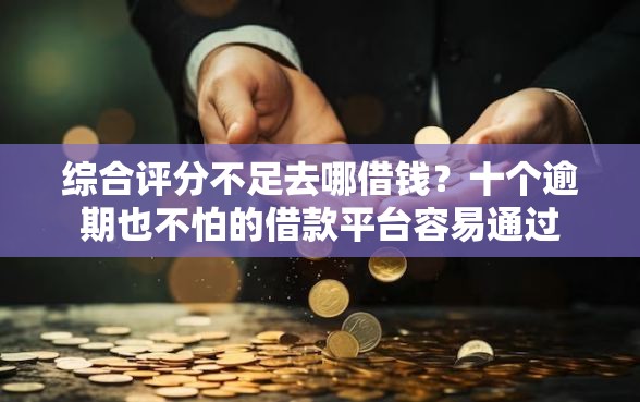 综合评分不足去哪借钱？十个逾期也不怕的借款平台容易通过
