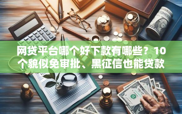 网贷平台哪个好下款有哪些？10个貌似免审批、黑征信也能贷款的网贷软件合集