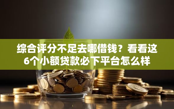 综合评分不足去哪借钱？看看这6个小额贷款必下平台怎么样