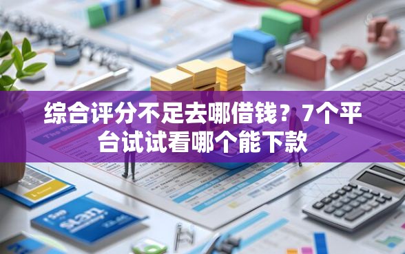 综合评分不足去哪借钱？7个平台试试看哪个能下款