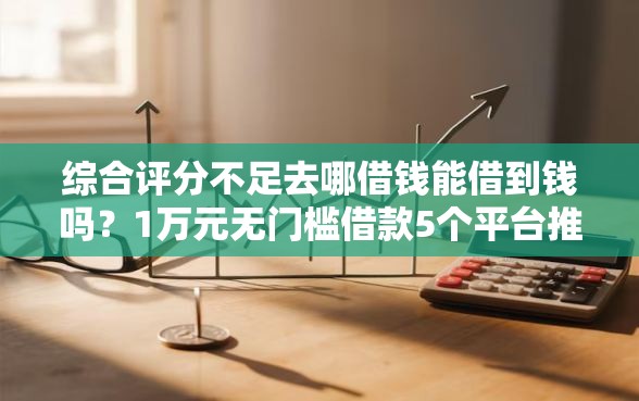 综合评分不足去哪借钱能借到钱吗？1万元无门槛借款5个平台推荐