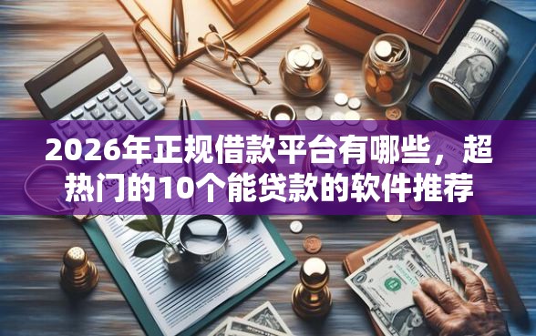 2026年正规借款平台有哪些，超热门的10个能贷款的软件推荐
