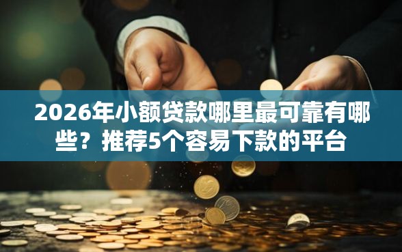 2026年小额贷款哪里最可靠有哪些?推荐5个容易下款的平台 2026年小额贷款哪里最可靠有哪些?推荐5个容易下款的平台