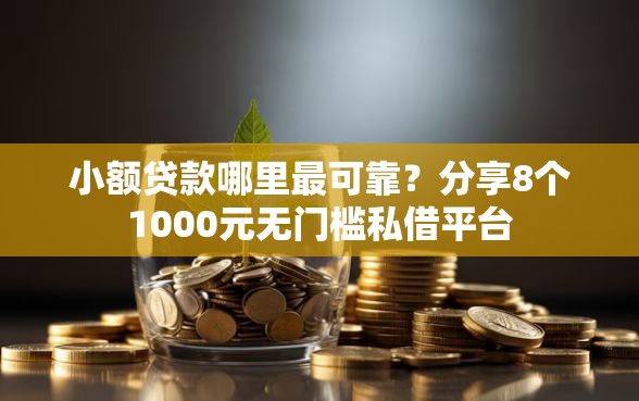 小额贷款哪里最可靠?分享8个1000元无门槛私借平台 小额贷款哪里最可靠?分享8个1000元无门槛私借平台