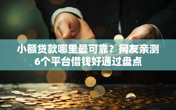 小额贷款哪里最可靠？网友亲测6个平台借钱好通过盘点