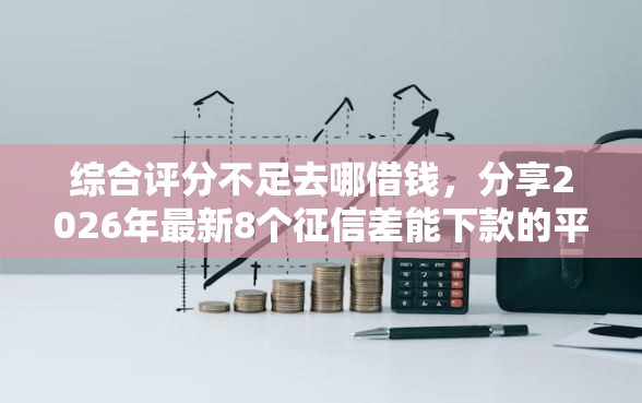 综合评分不足去哪借钱，分享2026年最新8个征信差能下款的平台