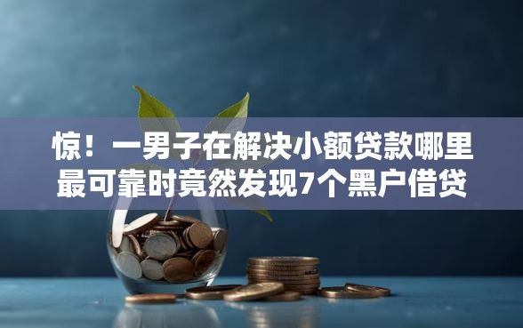 惊！一男子在解决小额贷款哪里最可靠时竟然发现7个黑户借贷平台，事后分享了出来