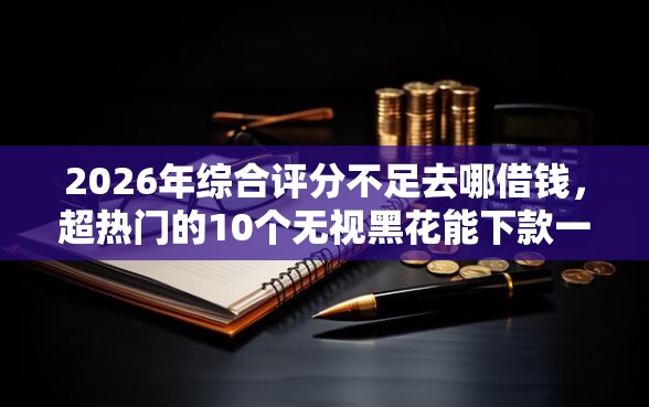 2026年综合评分不足去哪借钱，超热门的10个无视黑花能下款一万元口子推荐