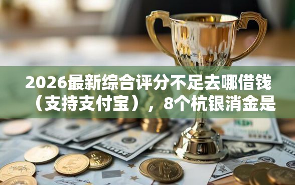2026最新综合评分不足去哪借钱（支持支付宝），8个杭银消金是贷款平台无私分享
