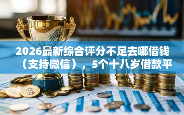 2026最新综合评分不足去哪借钱（支持微信），5个十八岁借款平台秒过的软件无私分享