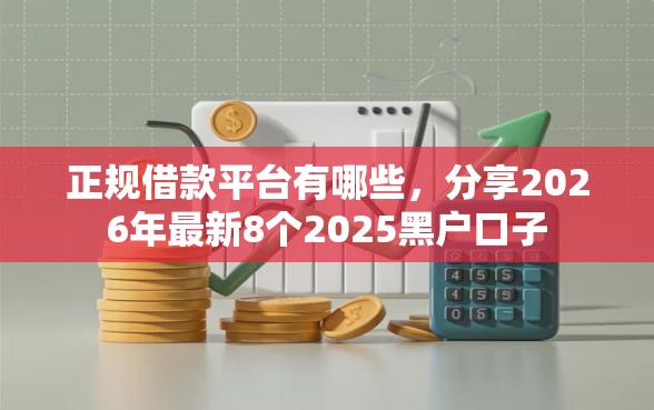正规借款平台有哪些，分享2026年最新8个2025黑户口子