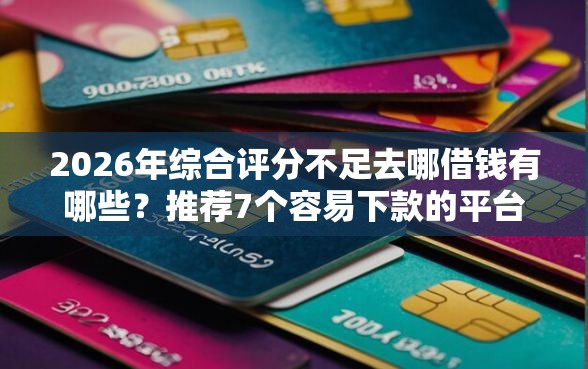 2026年综合评分不足去哪借钱有哪些？推荐7个容易下款的平台