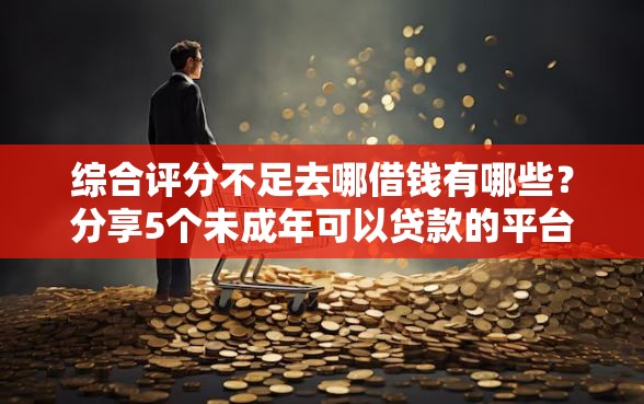 综合评分不足去哪借钱有哪些？分享5个未成年可以贷款的平台