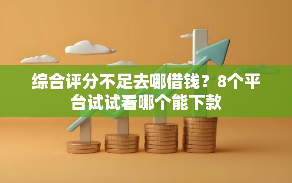 综合评分不足去哪借钱？8个平台试试看哪个能下款