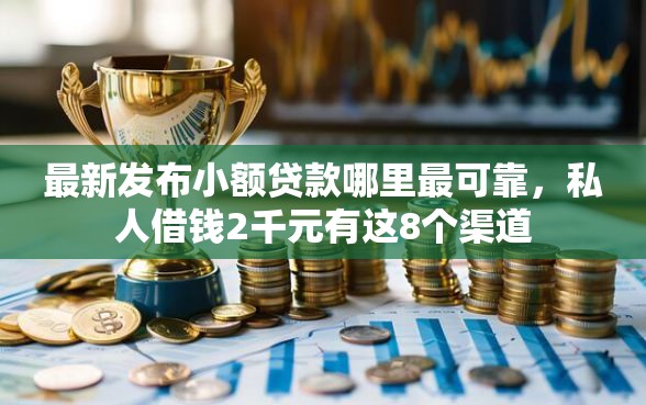 最新发布小额贷款哪里最可靠，私人借钱2千元有这8个渠道