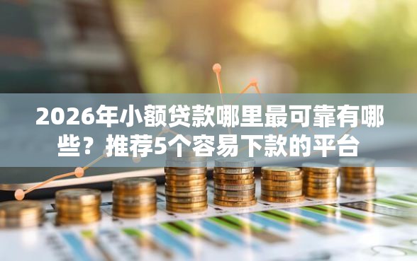 2026年小额贷款哪里最可靠有哪些？推荐5个容易下款的平台