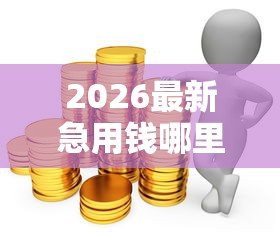 2026最新急用钱哪里可以快速借到（支持微信），6个黑户成功获取大额贷款的平台无私分享