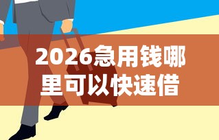 2026急用钱哪里可以快速借到，差1000元就选这7个平台