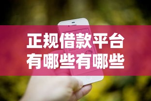 正规借款平台有哪些有哪些？10个营业执照贷款平台推荐给你