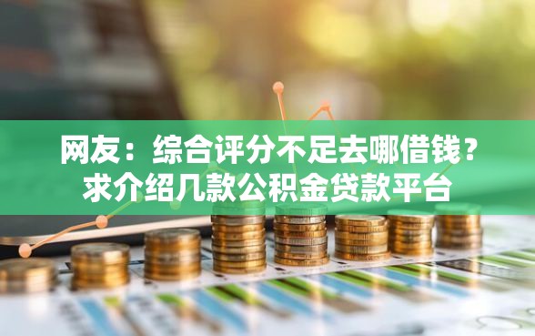 网友：综合评分不足去哪借钱？求介绍几款公积金贷款平台