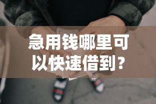 急用钱哪里可以快速借到？看看这8个失信人员可以借钱的网贷软件怎么样