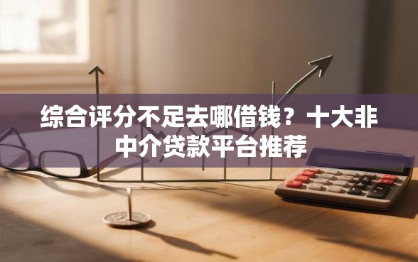 综合评分不足去哪借钱？十大非中介贷款平台推荐