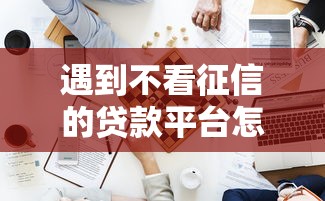 遇到不看征信的贷款平台怎么办？或可尝试这6个小微企业网上贷款平台