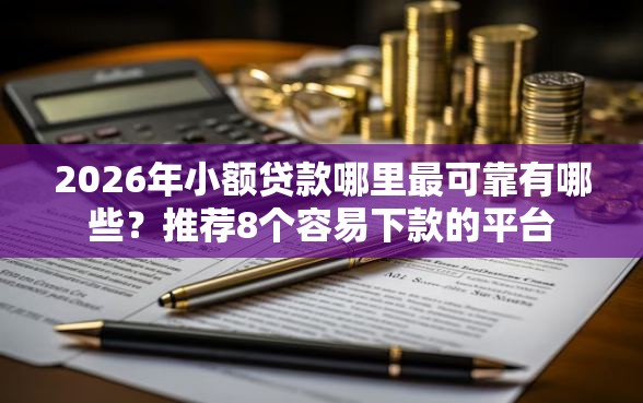 2026年小额贷款哪里最可靠有哪些？推荐8个容易下款的平台